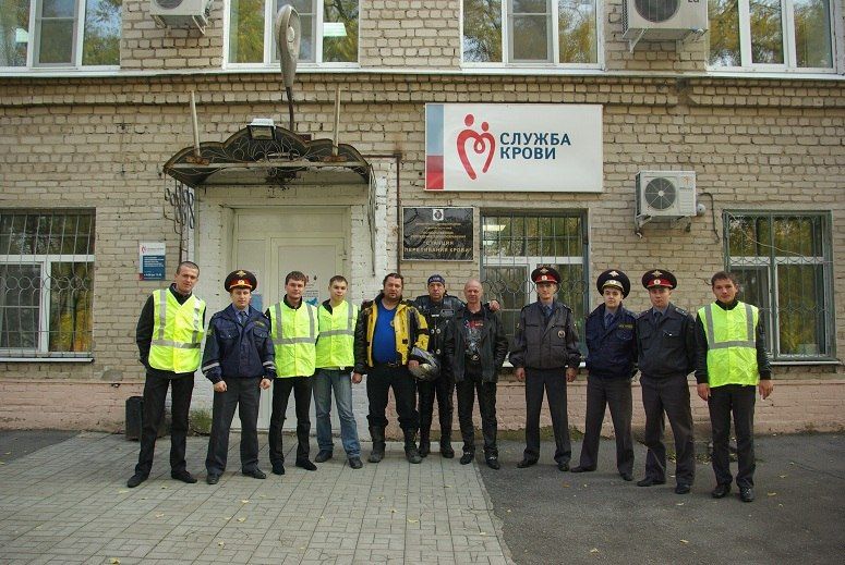 Хабаровчане приняли участие во Всероссийской акции "Авто-МотоДонор"